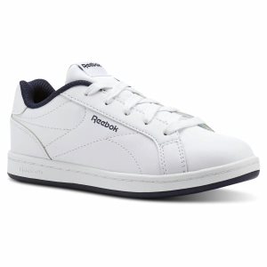 Reebok Royal Complete Clean Turnschuhe Kinder - Weiß/Navy - DE 246-GRO